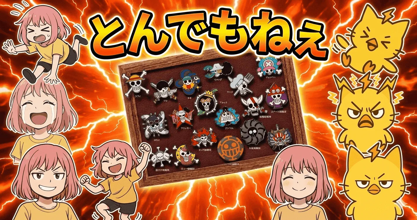 ONE PIECEピンバッジにハマったコレクターが震えた…全18種が“ただの缶バッジ”で終わらない理由