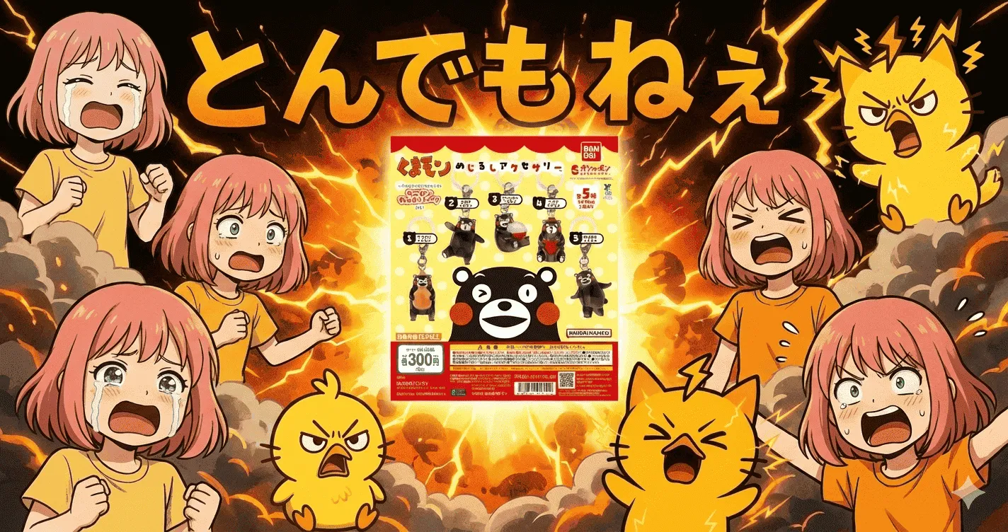 くまモン15周年ガチャにとんでもねえ何か…「とりあえず1回回すか」が止まらなくなる理由