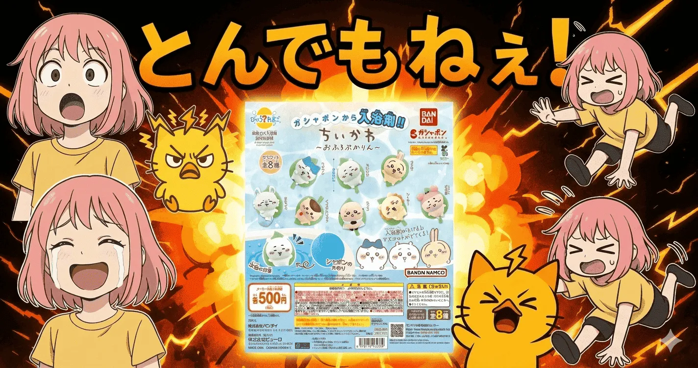 びっくらたまご ちいかわ おふろぷかりんに“とんでも事実”…レビューが神アイテム級と語る理由だけ妙に濁る件