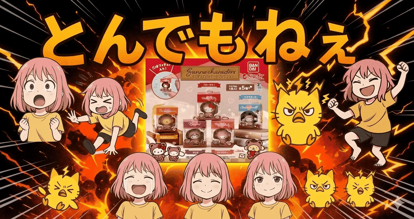 サンリオキャラクターズ ミニチュアパッケージコレクションを集めた人だけ知る“とんでもねえ結末”【ガシャポン・ガチャ】