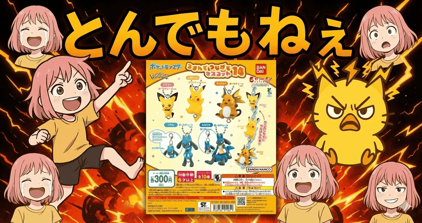 ポケットモンスター つまんでつなげてマスコット14に“とんでもねえ違和感”…評価が落ちない本当の理由は？