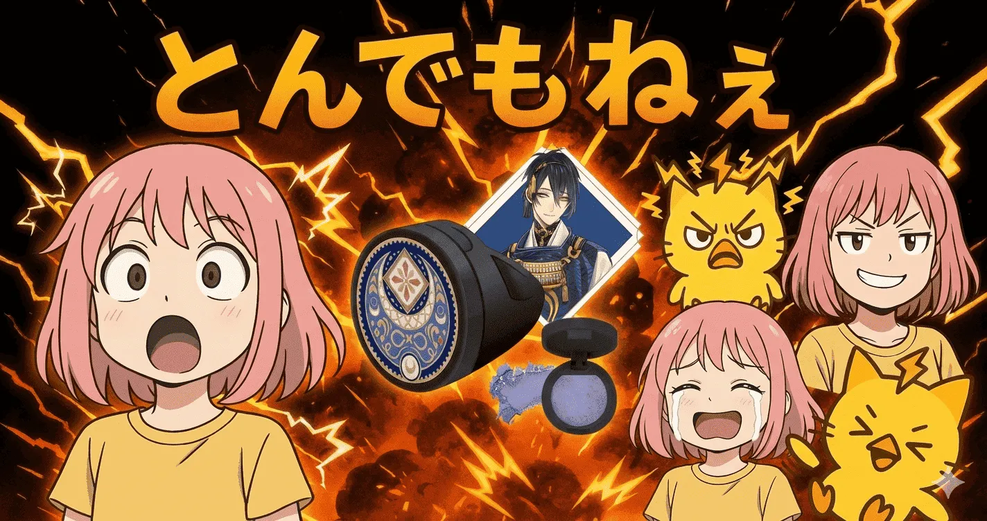 ポンデクルール 刀剣乱舞ONLINE リング型マルチカラーバーム Vol.1、買う価値ナシ説？の真相【グッズ】